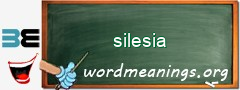 WordMeaning blackboard for silesia